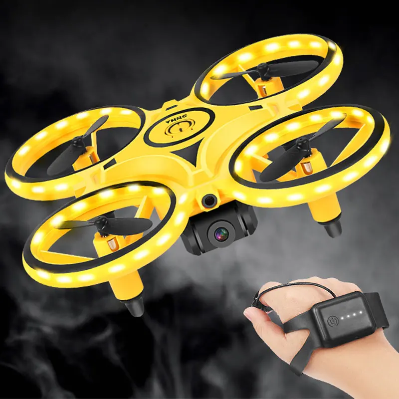 

10% off Smart Induction Type Unmanned Aerial Vehicle Axis Precise RC Professional Precise Control Price UAV, Yellow blue