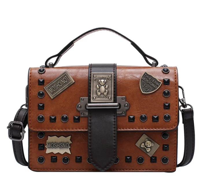 

New fashion women's handbag rivet cross body bag, Various