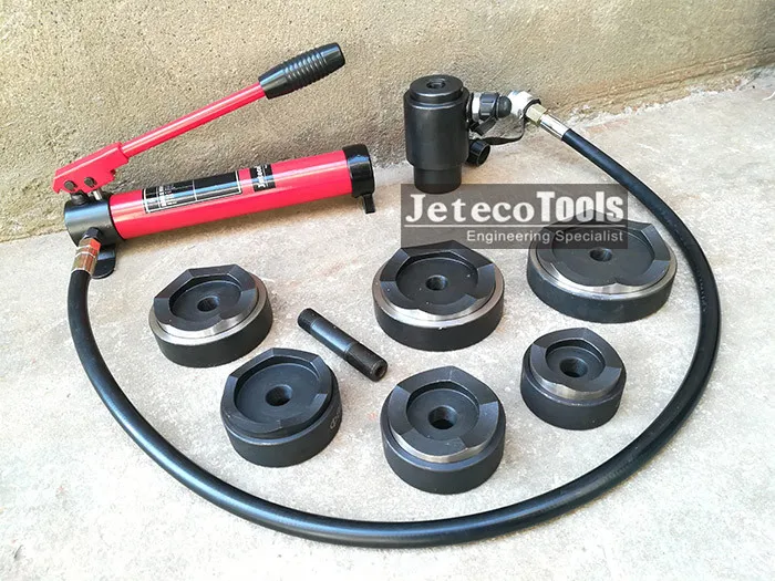 Syk8a Hydraulic Punch Driver Syk15 Ton Hydraulic Knockout Hole Punch Die Tool Syk8b Steel