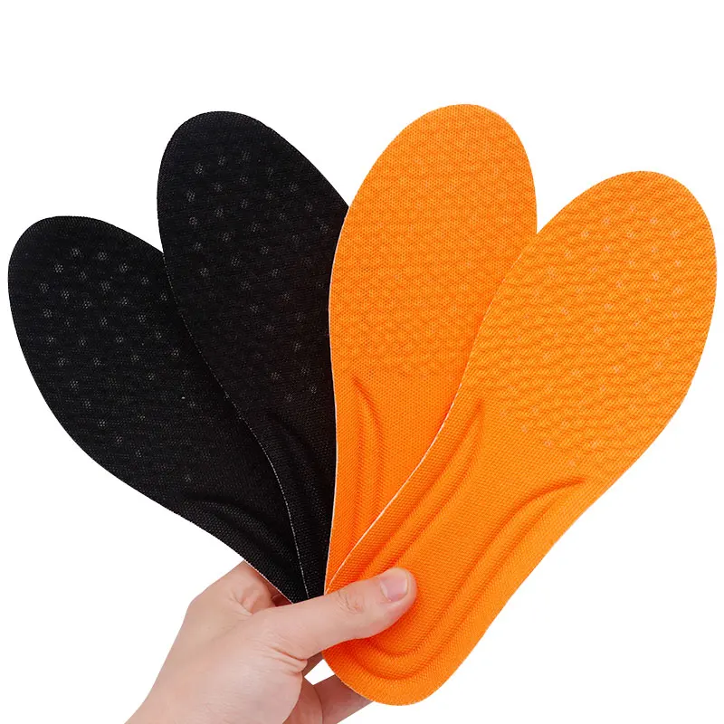 

Weiou Shoe Accessories Manufacturer Orange And Black Comfortable Breathable Insole For Jumpmans And Yezyss Shoes