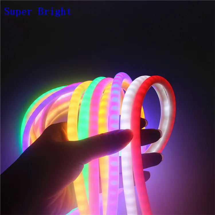 RGB smart wifi magic multi colour flexible neon led for engineering project application