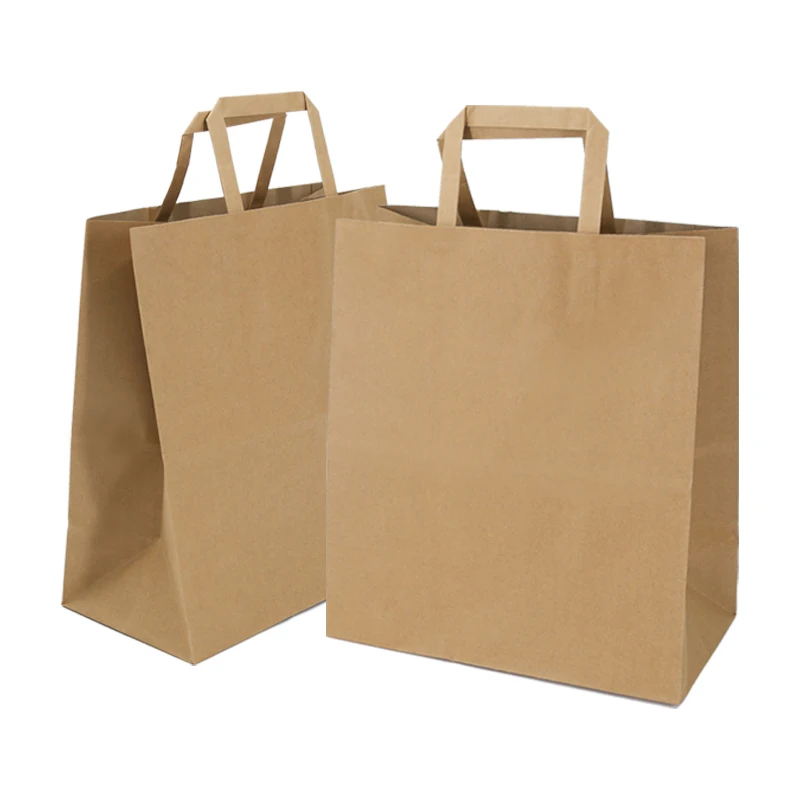 

Wholesale and retail paper bag hand hemp kraft paper bag 50/100pcs hdpk paper bags