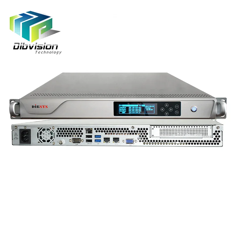 

High performance 15 Full HD channels IP TO IP H.264 iptv transcoder