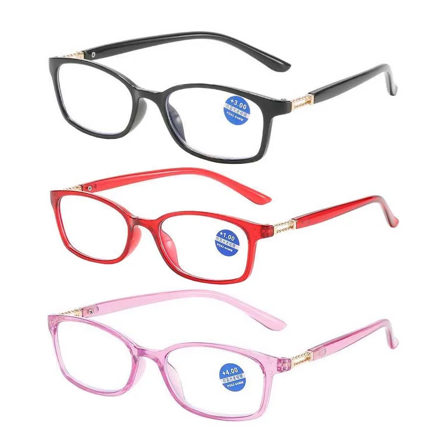 

Cheap plastic PC reader Women Men Custom Logo Fashion Reading glasses