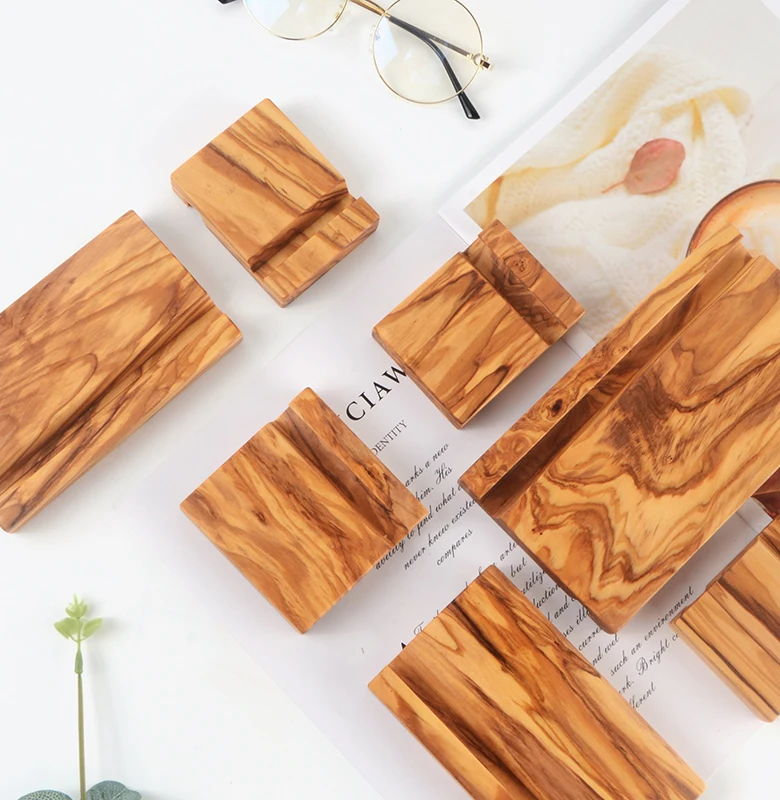 

Olivewood Made Mobile Phone &IPAD Support Holder Rack, Matural