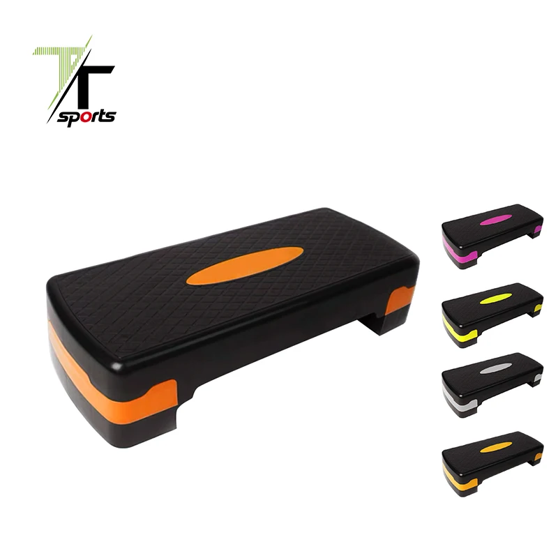 China Factory Adjustable Aerobic Stepper Aerobic Step Steppers Board Step Bench Mini Aerobic Stepper Platform for Sports