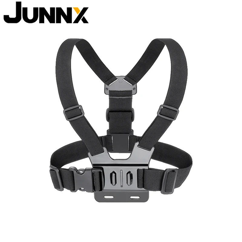 

Chest Mount Harness Chesty Strap Compatible With Gopro Hero 8 7 6 5 4 Session 3+ 3 2 1 Hero (2018) Fusion Dji Osmo Action Camera, Black