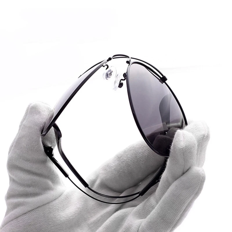 

Polarized sunglasses photochromic day and night dual-purpose sunglasses driving aviators glasses for driving factory wholesale
