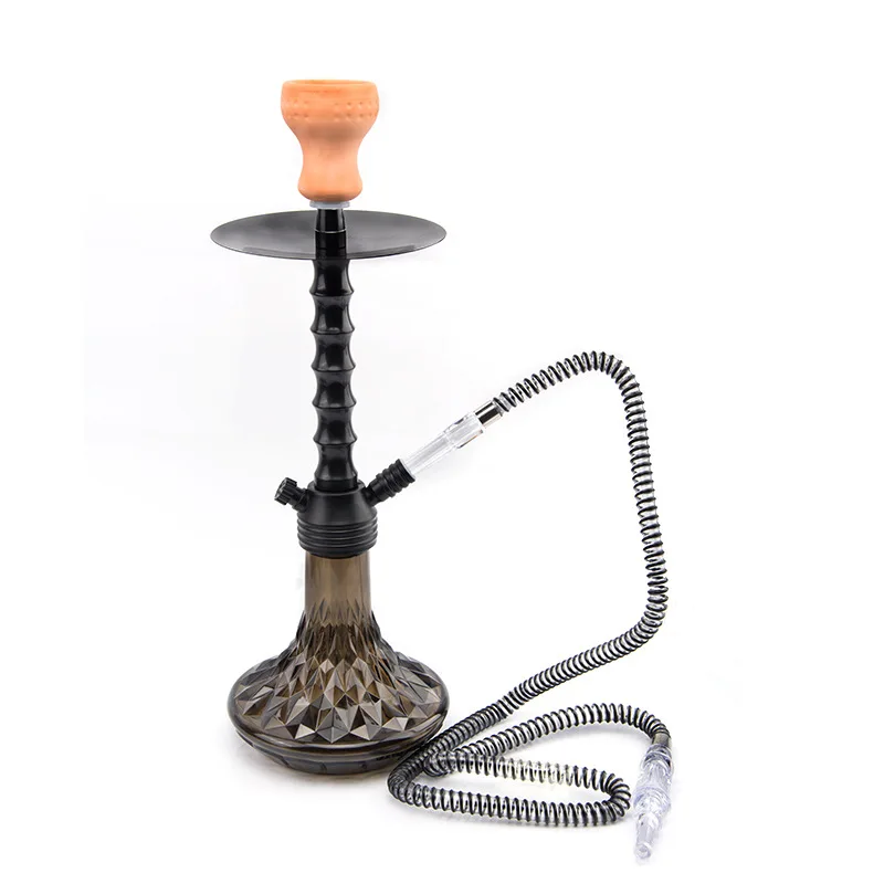 

2021 custom big size arylic hookah Modern Union Russian Deluxe Large Smoking Set, 4 color