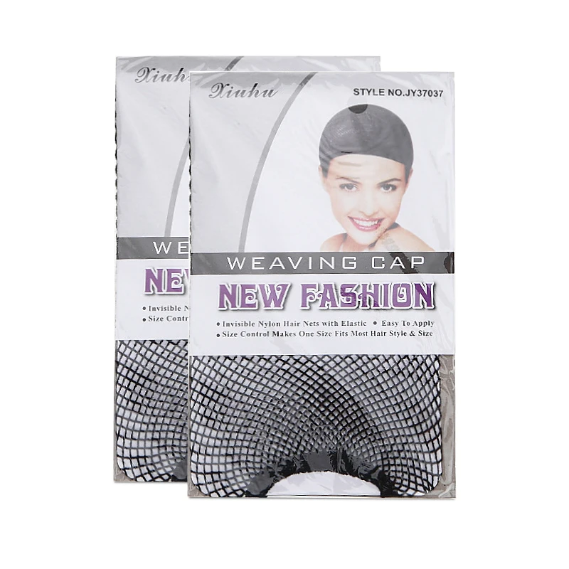 

Wholesale Full head stretch human  fit all net hair wigs net, Customized color