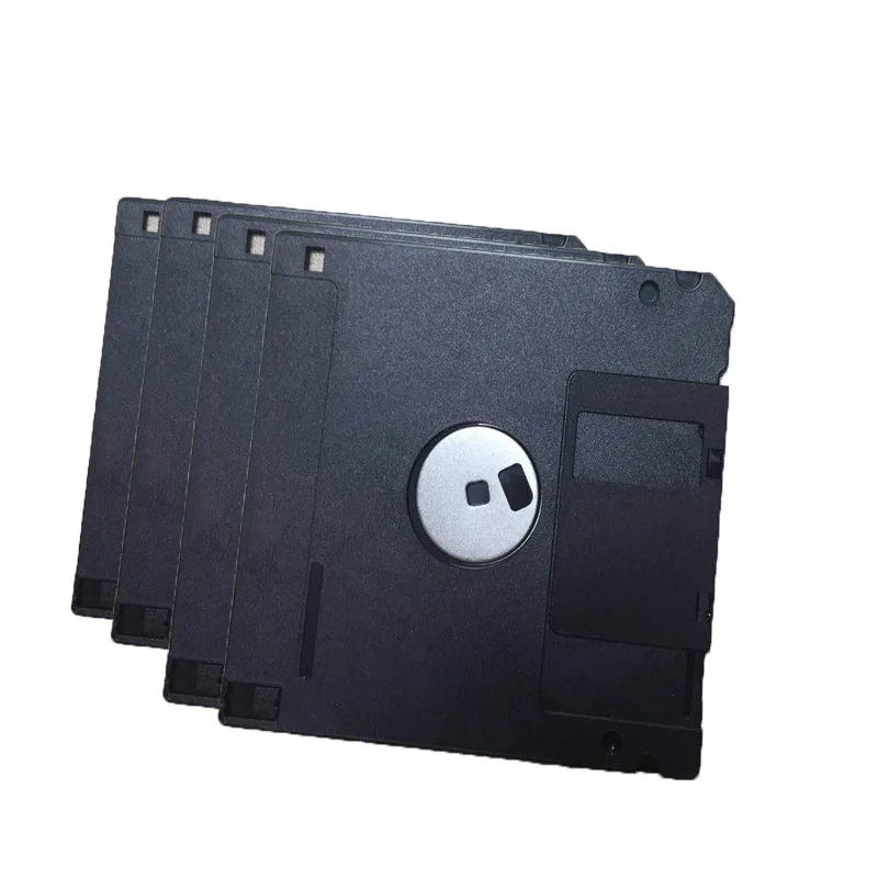 

Brand new 3.5 inch 1.44MB floppy computer gong professional disk machine format floppy disk, Black