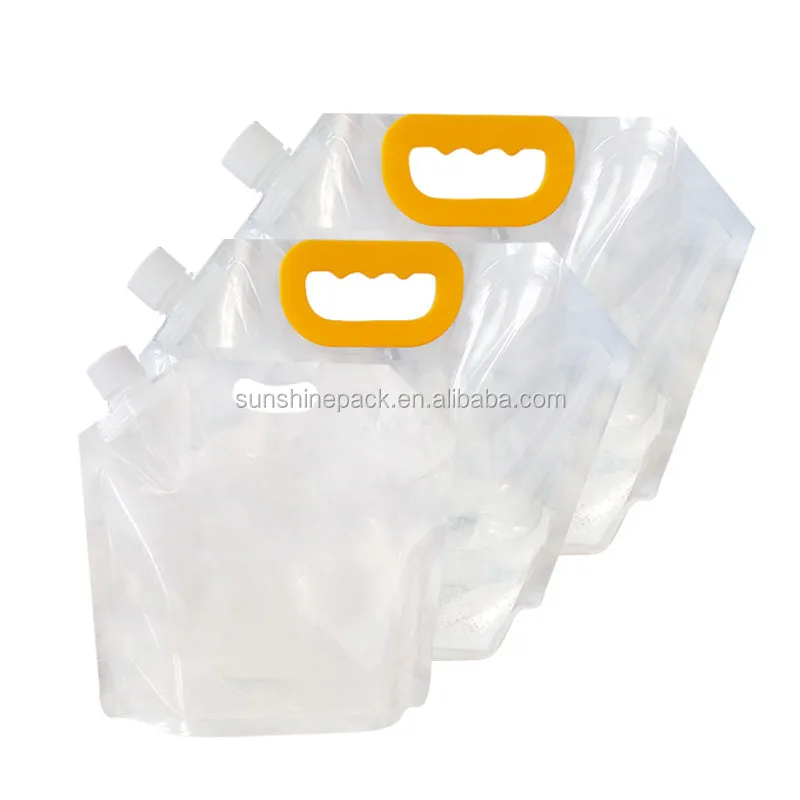 1 Gallon Beverage Liquid Bag 4l Foldable Plastic Bottle Bag Buy High Quality Water Plastic Bag
