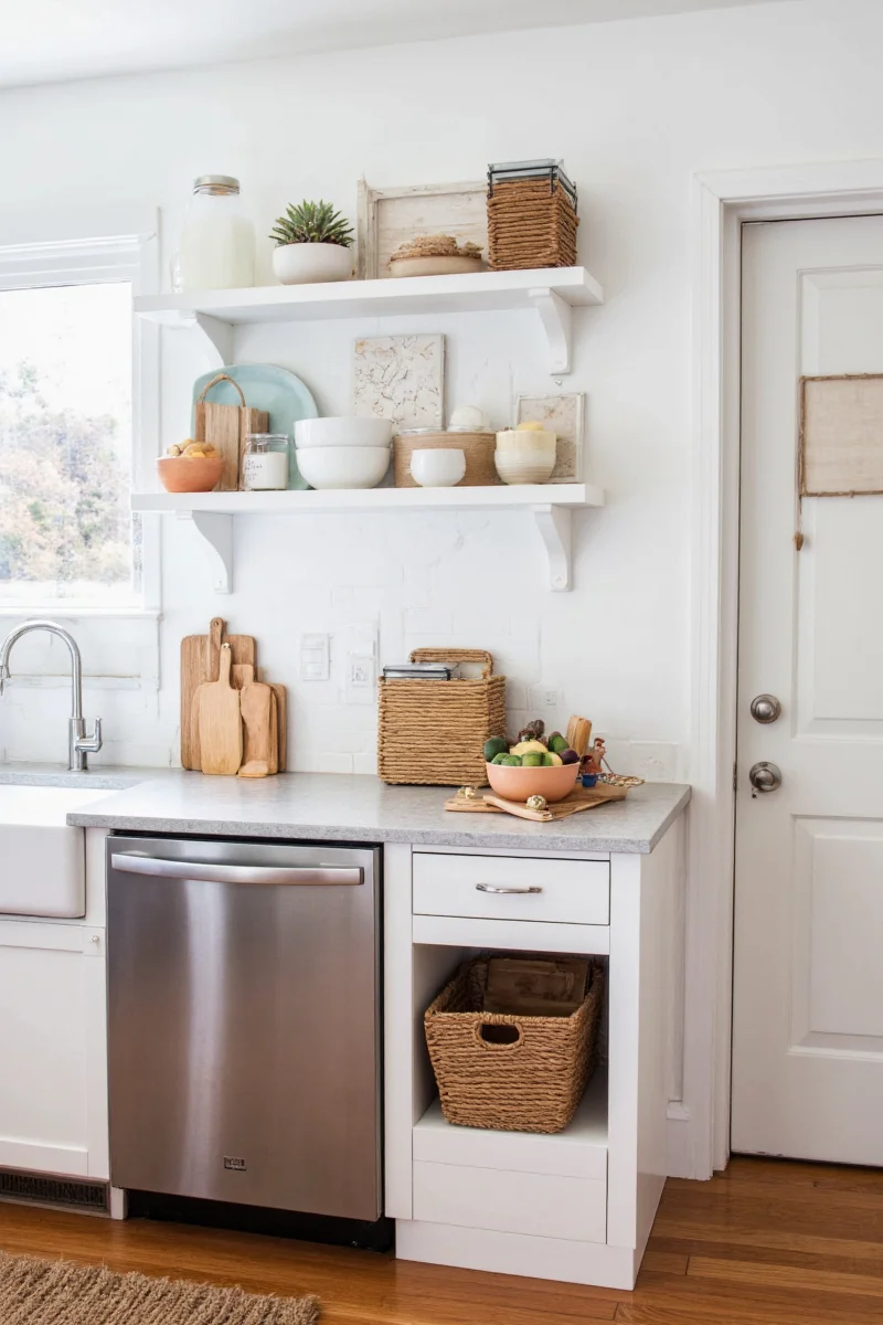 Vertical storage ideas for small kitchens