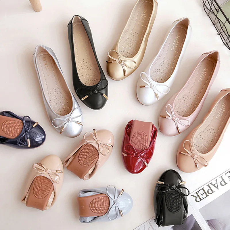 

Size  New flat spring lady shoes 2022 ladies flat shoe wholesale women flat shoes