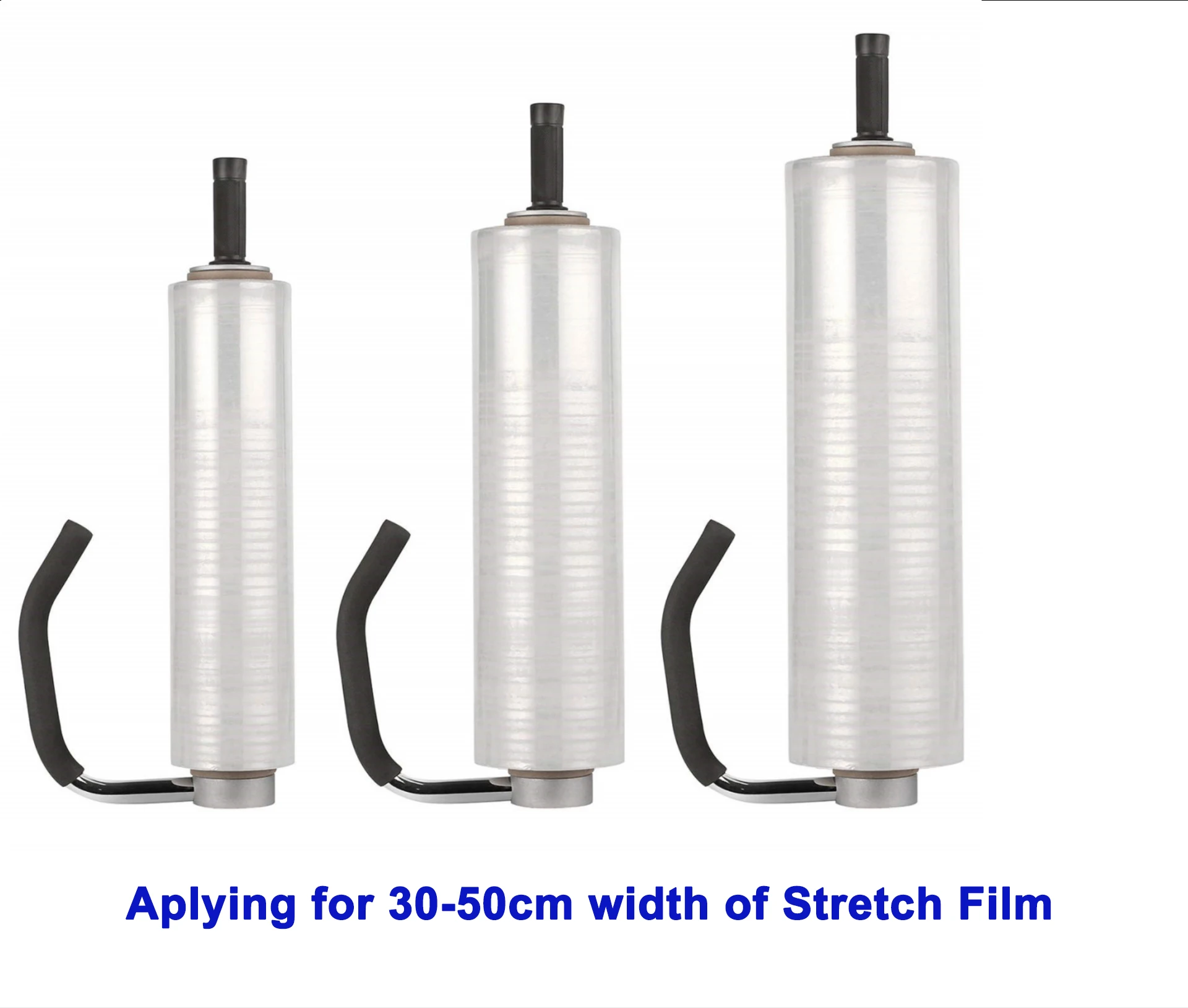 Manual Hand Stretch Film Wrapping Dispenser Semiautomatic Wrapping