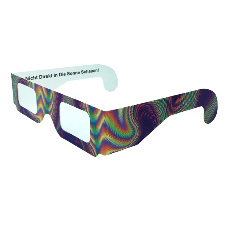 
Custom Paper 3d Fireworks Diffraction Glasses 