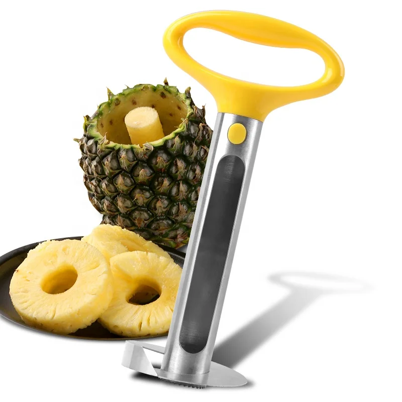 

IN STOCK Kitchen Accessories Fruit Tool Stainless Steel Pineapple Cutter Peeler Pineapple Corer Slicer