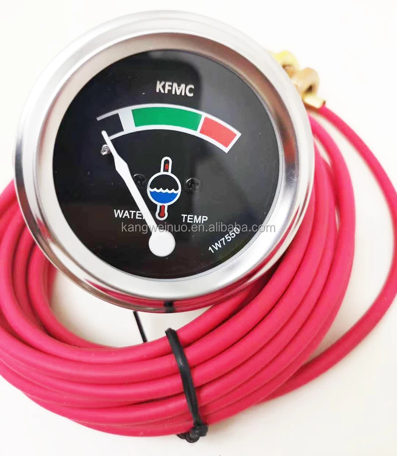 Diesel Engine Water Temperature Gauge 1w7550 1w0697 Buy Temperature