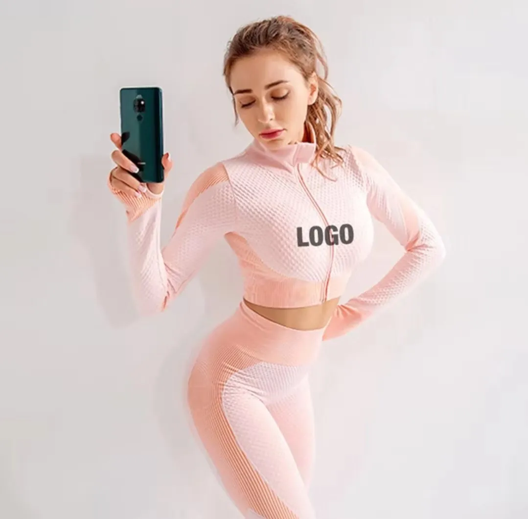 

Women Custom Printed Gym Fitness Compression Workout Sport Seamless Tights Leggings Yoga Pants