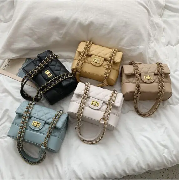 

Chic chain handbags women bags, bags women handbags high quality ladies crossbody bag 2019, 4 colors