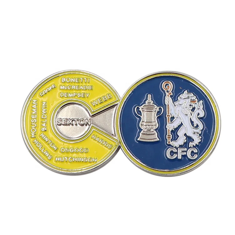 

football badges for clothing soccer fans decorative button badge backpack coin, Custom color