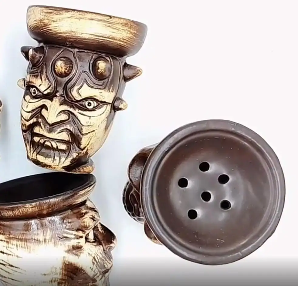 

Shisha bowl Ceramic Head Smoking Pot