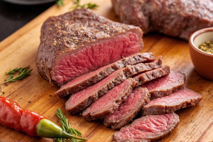 Over-salted beef