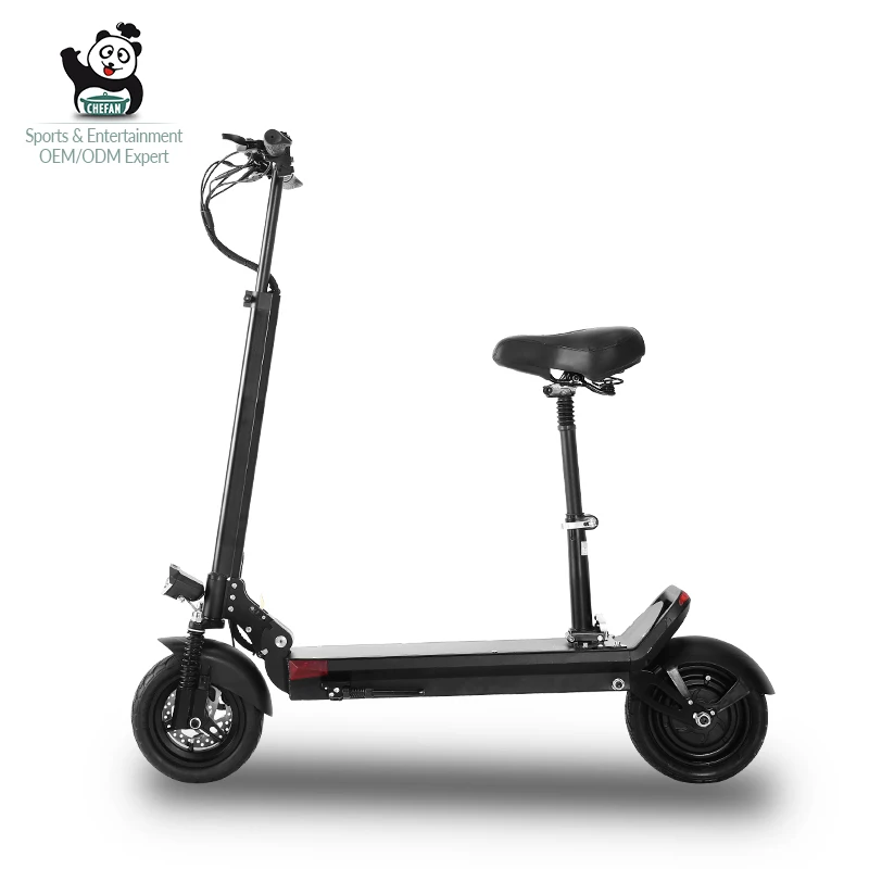 

Drop Shipping 800W 2 Wheel 48V 12.5Ah waterproof Scooters Recharge Battery Foldable Electric Scooter with Seat, Customized color