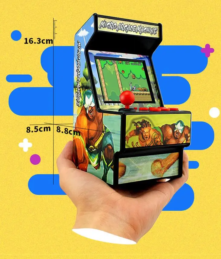 Builtin 156 Childhood Mini Arcade Handheld Game For Kids Retro Mini