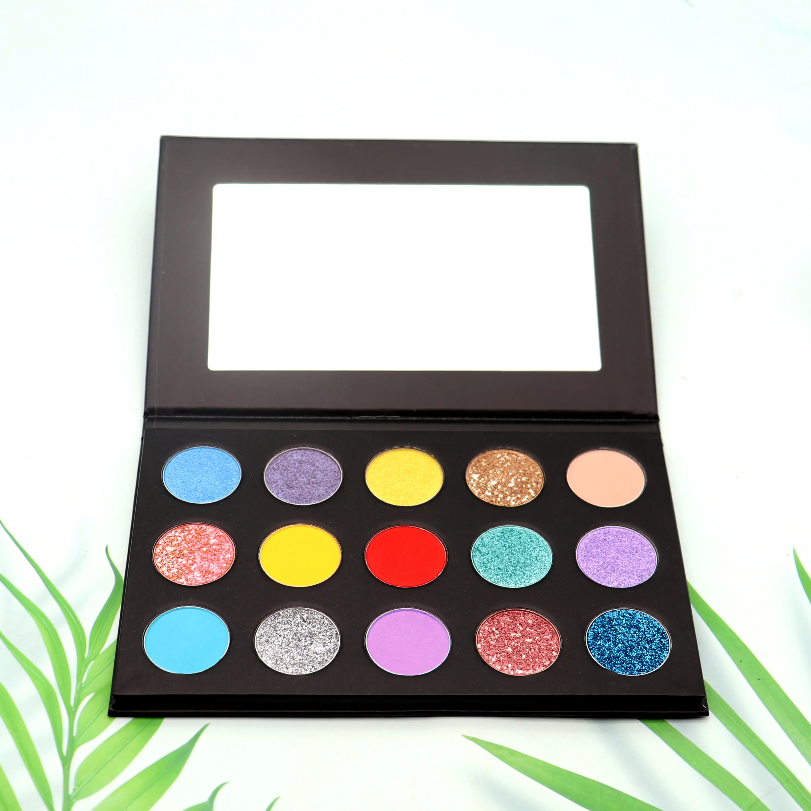 

15 color High Pigmented Private Label Custom Eyeshadow Palette