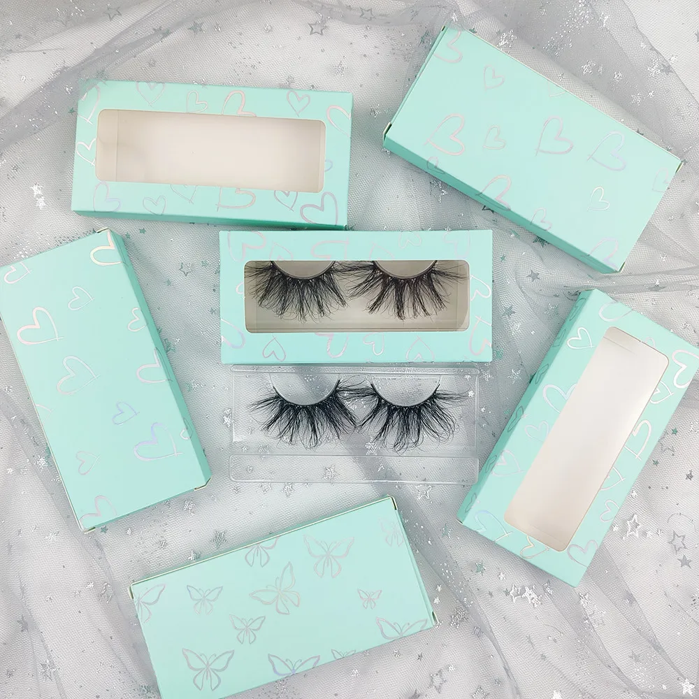 

Eyelashes made in indonesia super fluffy mink eyelashes 25mm eyelash customize own brand lash