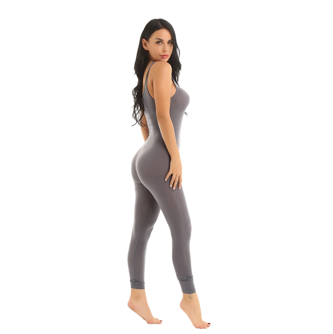 

High Quality Women Mesh Full Body Tights Bodysuit Nightwear Sheer Zipper Crotch Stretchy Leotard Catsuit