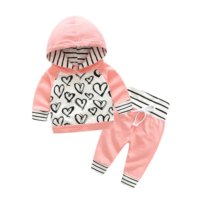 

Shunying OEM Pakaian gadis Loving Heart Cartoon Hoodie Comfortable Girls Kids Clothes