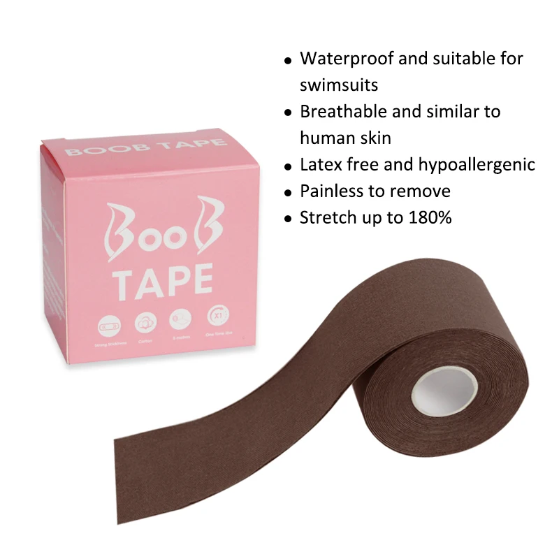 New Boob Tape Roll Of Clear Adelomorphic Medical Grade Body Tape