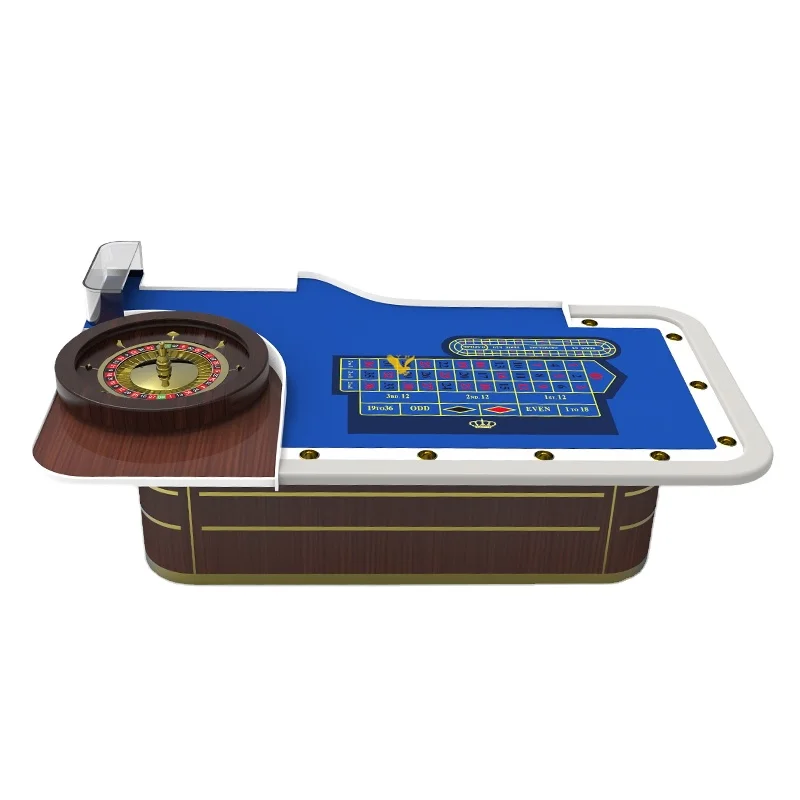 

YH Factory Price 22 inches wooden wheels casino game roulette table with wheel