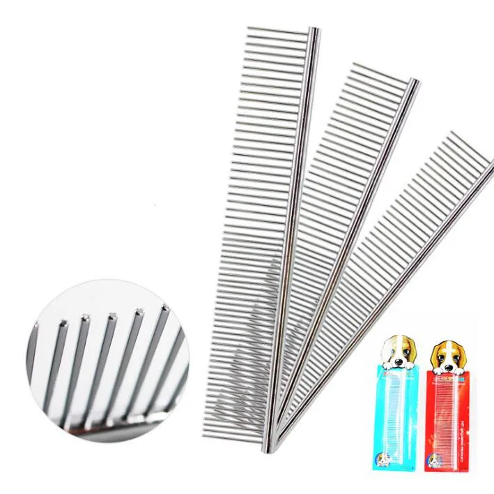 

Cheaper Price Pet Stainless Steel Comb Dog Grooming Dog Hair Brush