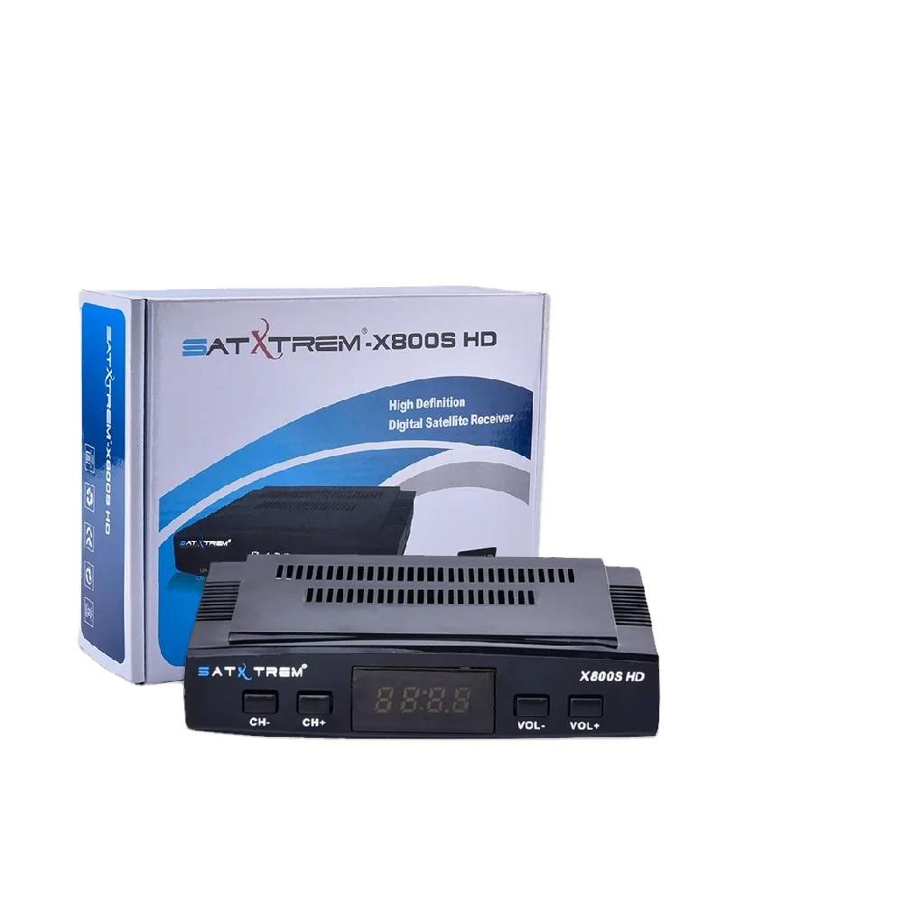 

satxtrem 2021 Hot Sell Satellite Receiver X800S HD iks Cccam Decoder newcamd Wifi dvb s2 Full HD Power VU TV Box