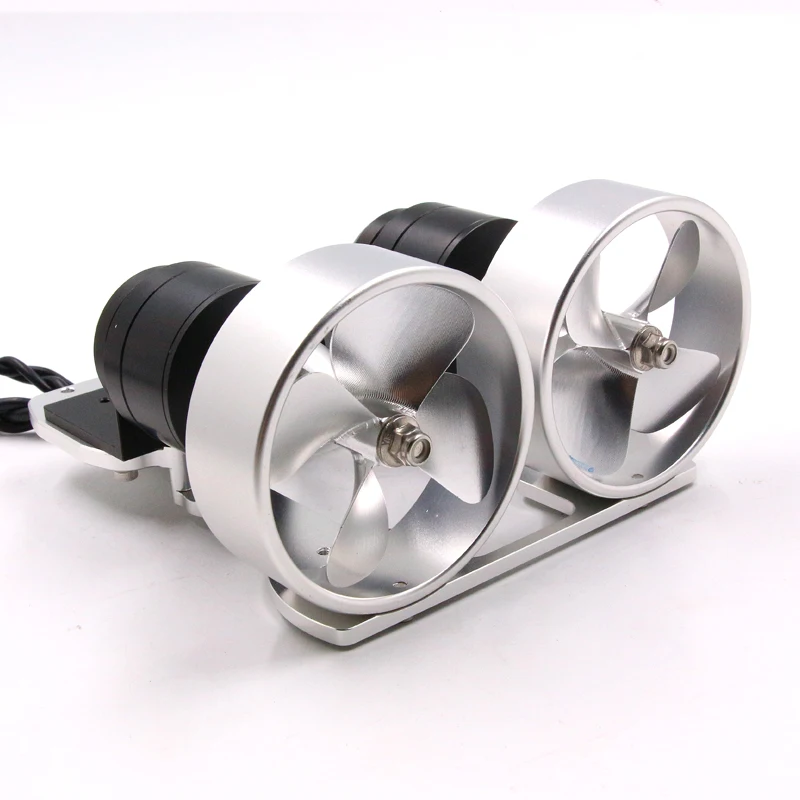 

24V Dual Motor Power 9Kg Underwater Thrust Metal Propeller Waterproof Motor KYO-4T-DUAL Metal Propeller With Esc for RC boat