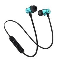 

free shipping magnetic bluetooth earphone xt11 v4.2 airpods earhooks headphone for iPhone 11 x 8 7 6 for samsung