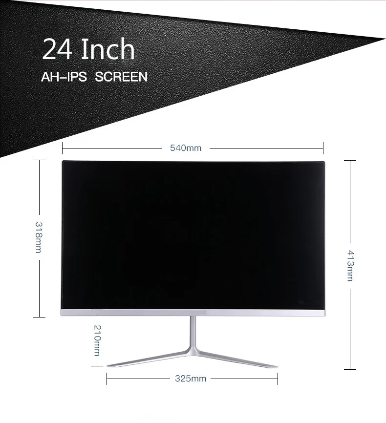 Best Seller Full HD 4k gaming monitor LED display 24 inch Cheap pc monitor