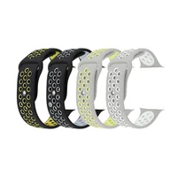 

38/40/42/44mm Soft Skin-Friendly Rubber Silicon Sports Band Wristband for Apple iWatch Series 5/4/3