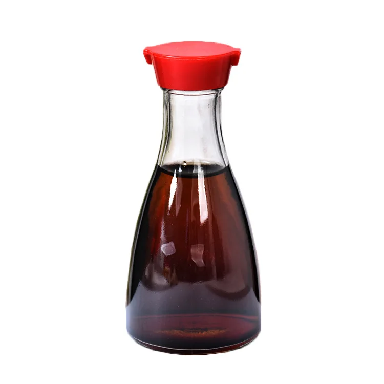 150ml Soya Sauce Glass Bottle With Hole Plastic Cap,Soya Sauce Bottle