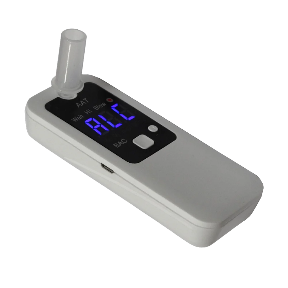 Aat088 Alcohol Tester With Rechargeable Battery With Memories Drivaid