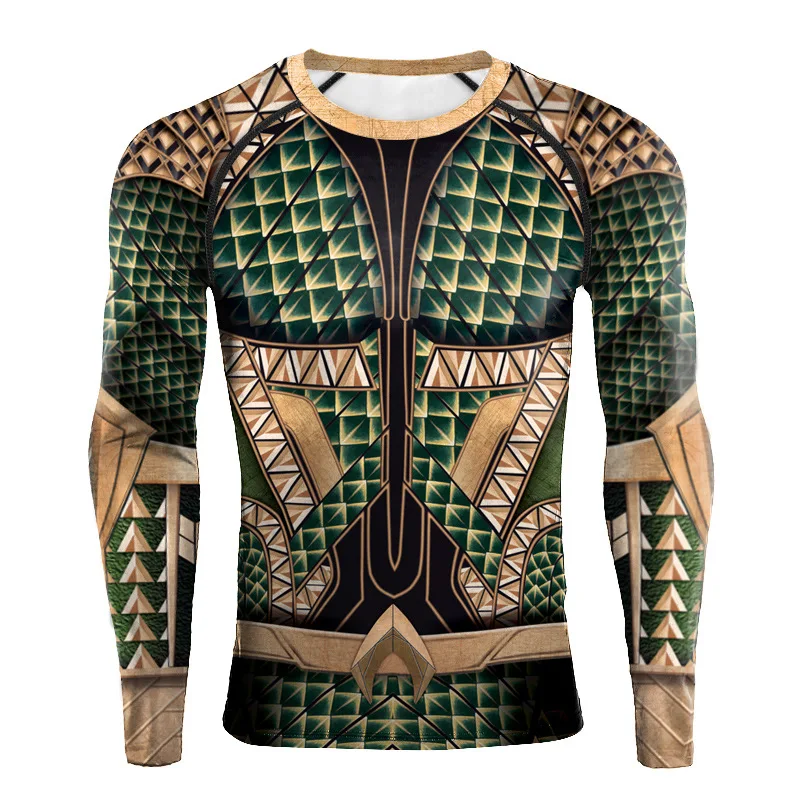 

YD 2021Wholesale hot Marvel hero Sportswear fitness clothing for men Summer High Quality tshirt long sleeve men's summer t-shirt