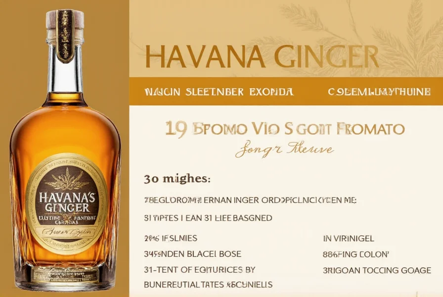 Three variations of Havana Ginger cocktail in different glassware with various garnishes