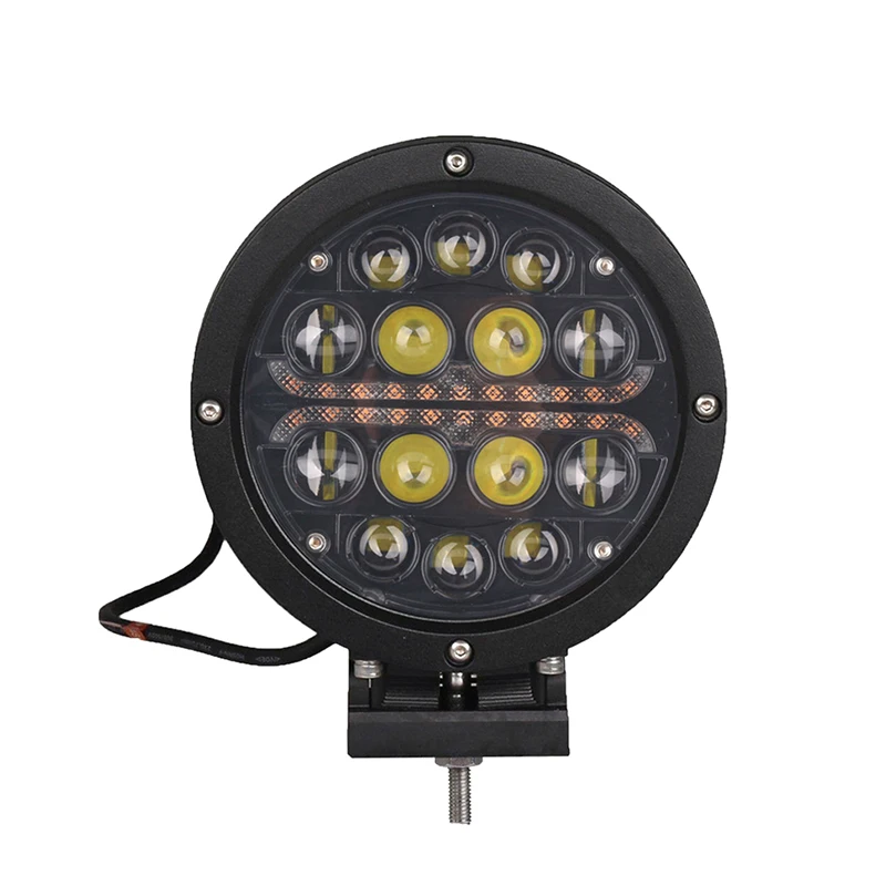 

7 inch 60W round off-road LED work light with 4x4 DRL led spotlight driving lights for truck atv utv