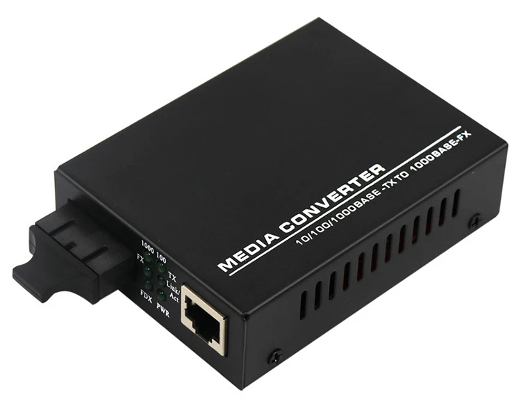 Huawei compatible 10/100/1000M 20KM dual fiber optic media converter