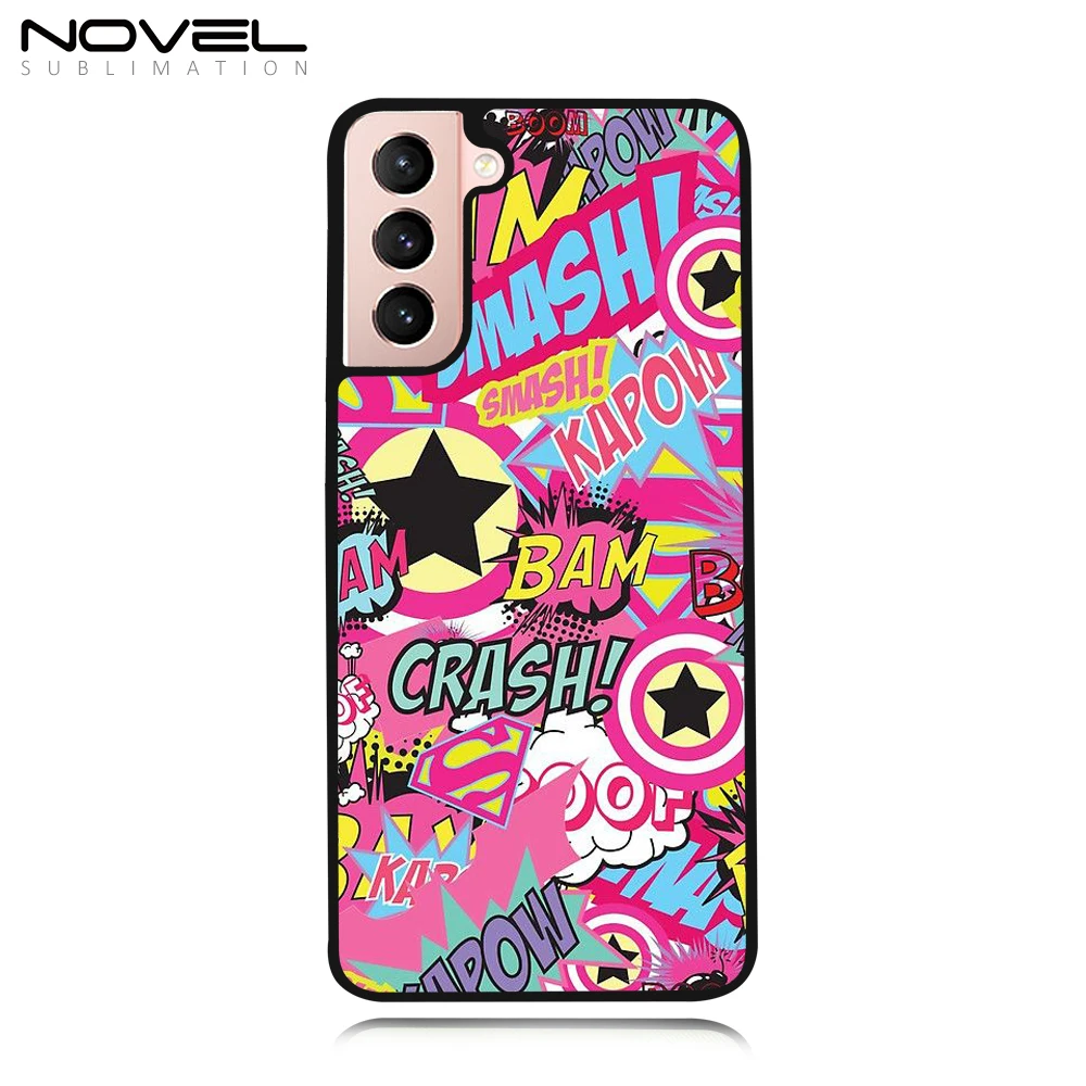 

For Samsung S series 2D TPU Phone Cover Personalized phone accessory Sublimation blank soft cases for S21, FE, Ultra, plus