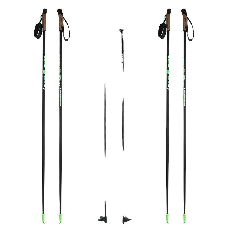 

Wholesale Nordic Custom Carbon Fiber Alpine Cross Country Roller Ski Poles, Colors