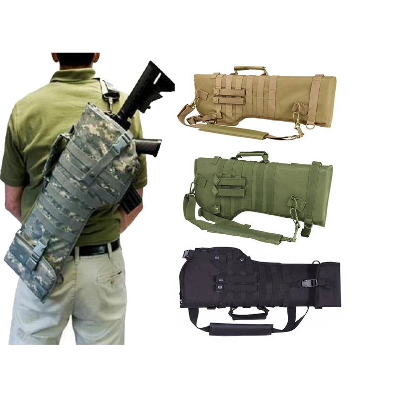 

New Military Hunting Backpack Holster Assault Shotgun Hunting Bag Long Gun Protection Carrier Case